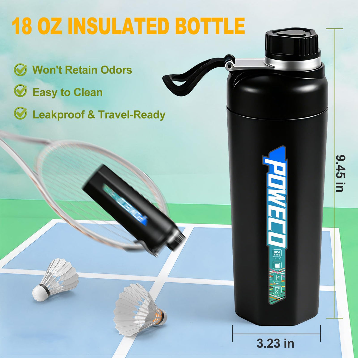 Ceramic Lined Water Bottle