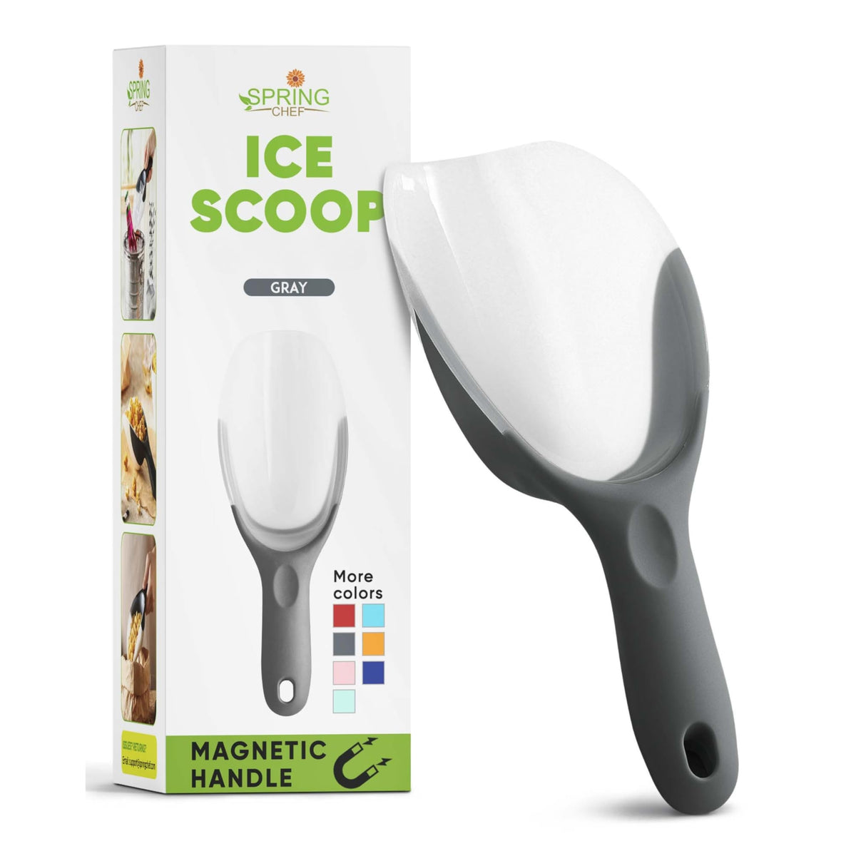 Magnetic Ice Scoop for Freezer
