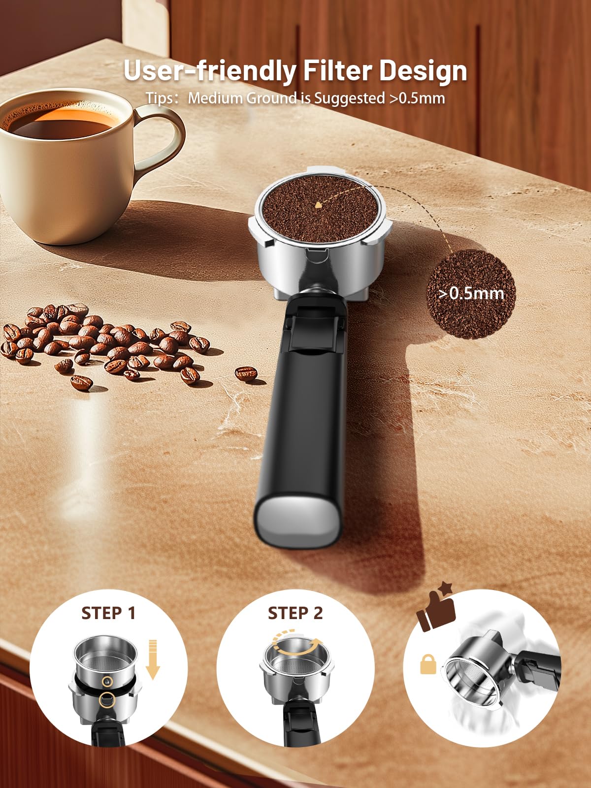 20 Bar Espresso Machine with Rapid Cold Brew