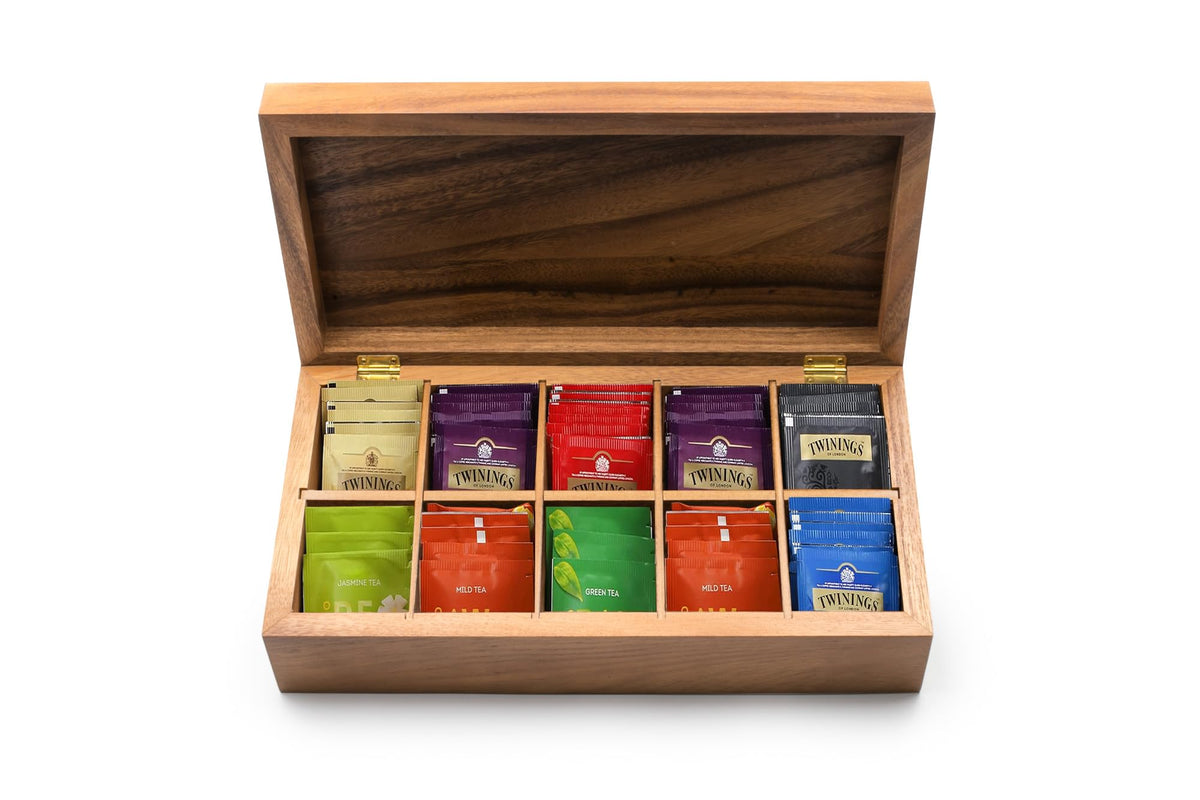 Rectangular Vauxhall Double Tea Box