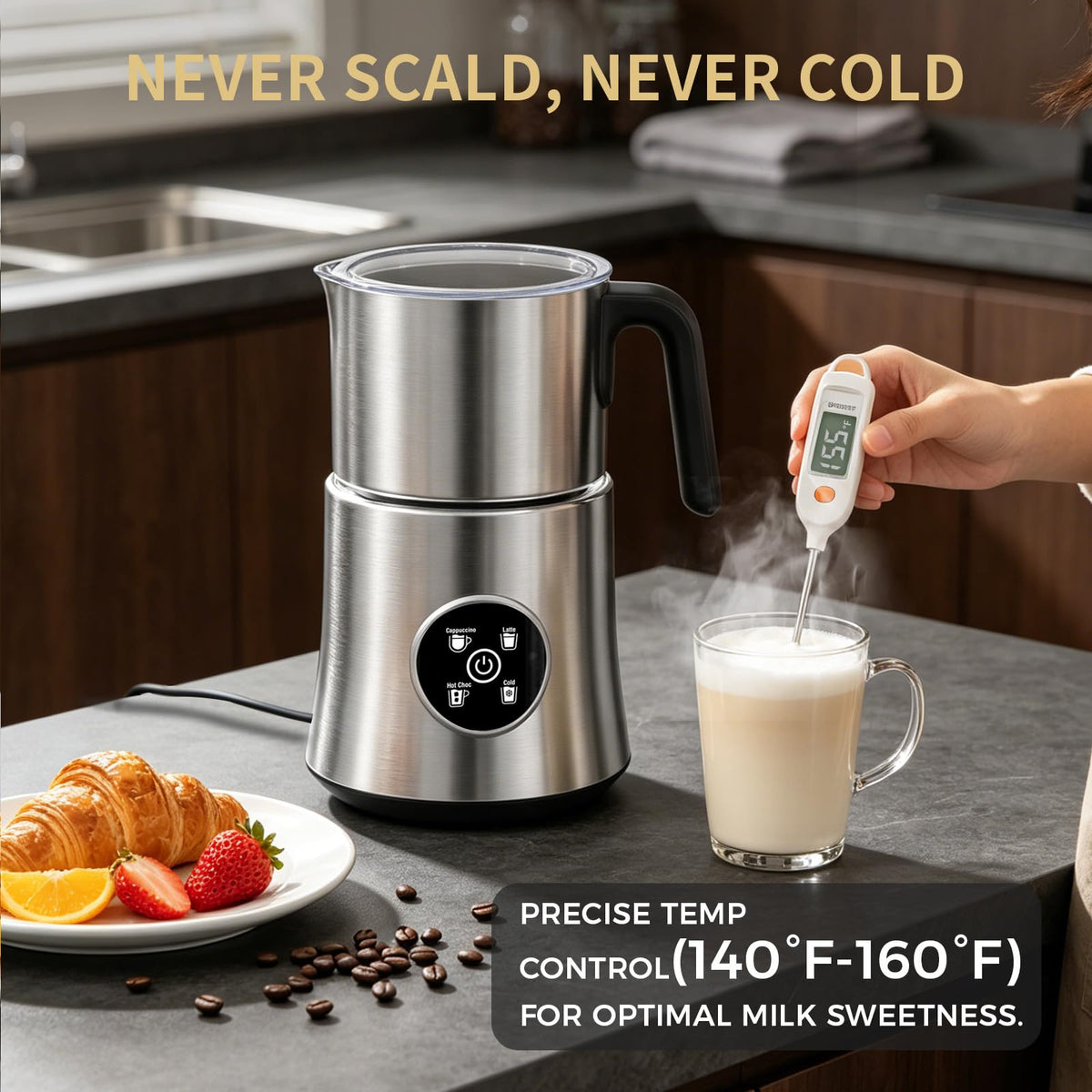 Milk Frother and Steamer