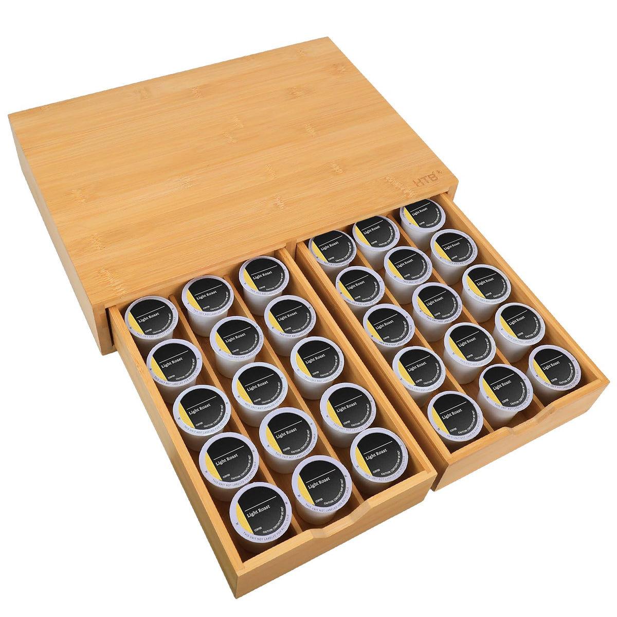 K Cup Holder Compatible Coffee Pod Storage Drawer