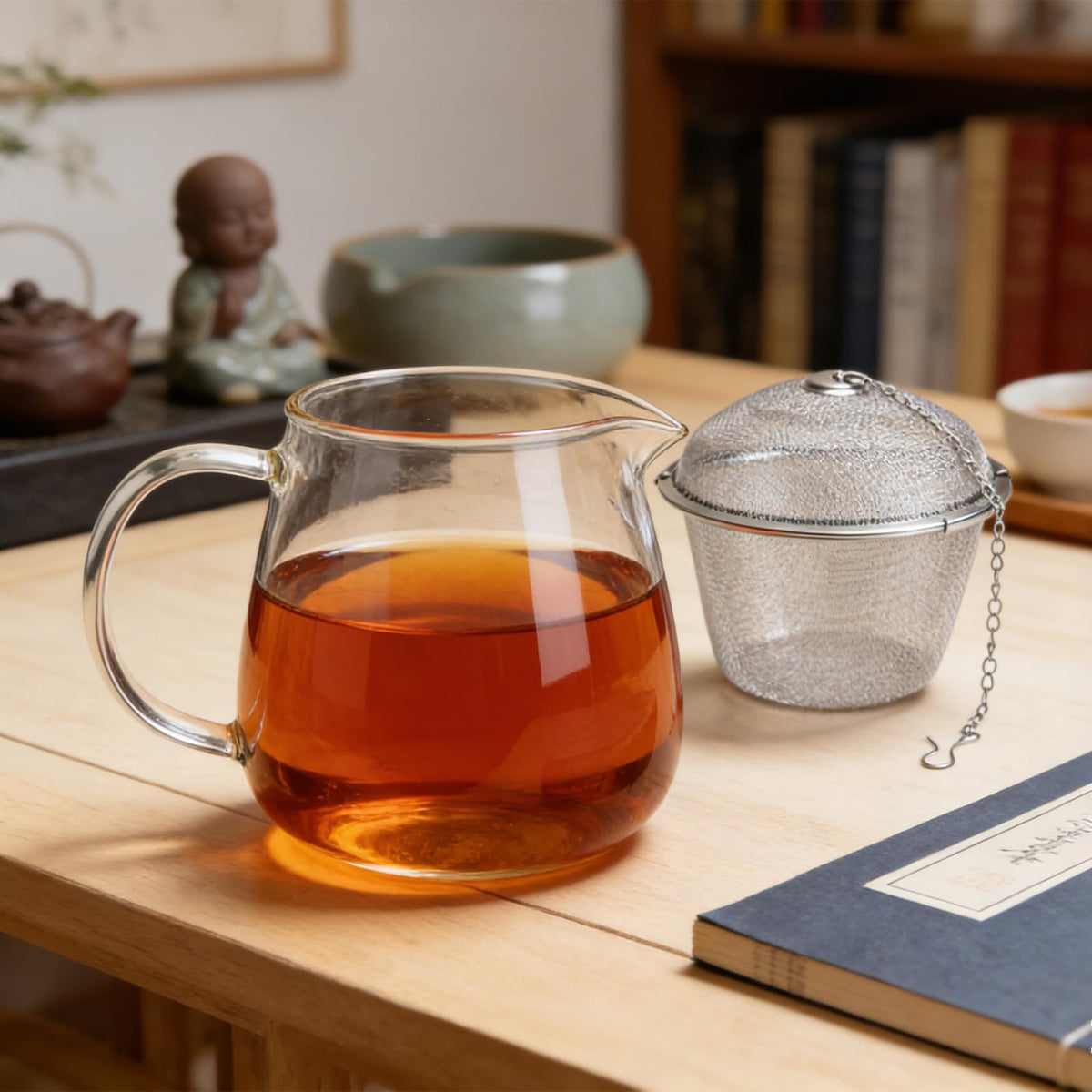 4 Pack 4.3 Inch Tea Infuser for Loose Tea (4 Count)
