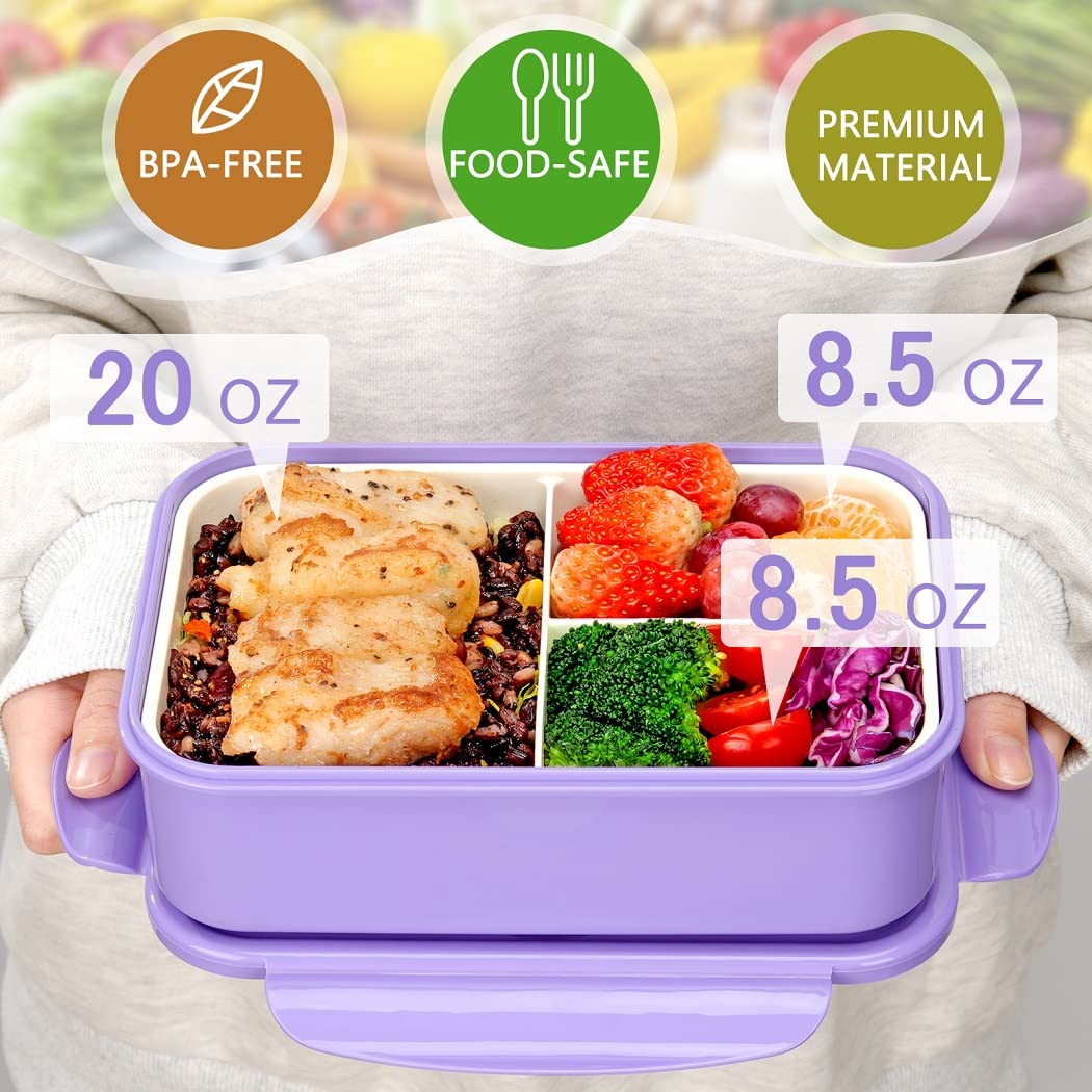 Bento Lunch Box for Adults Kids