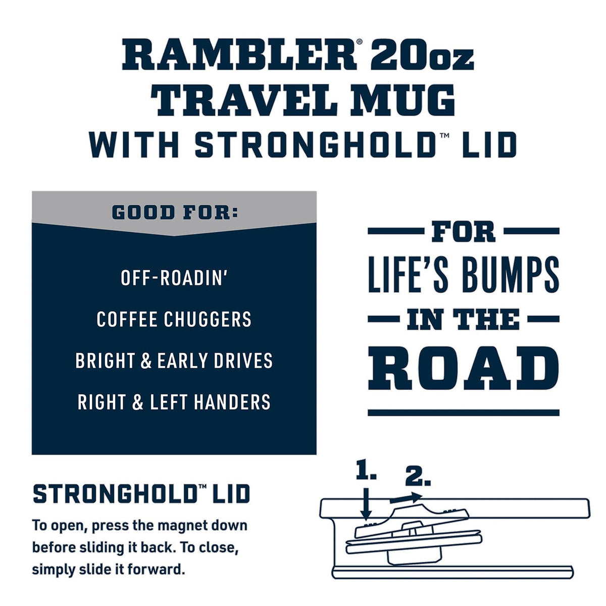 Rambler 20 oz Travel Mug