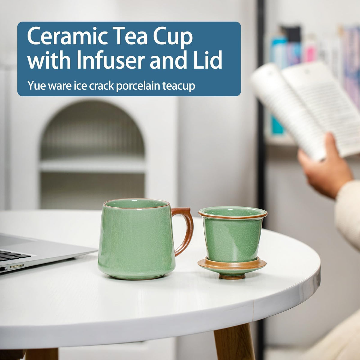 Ceramic tea cups
