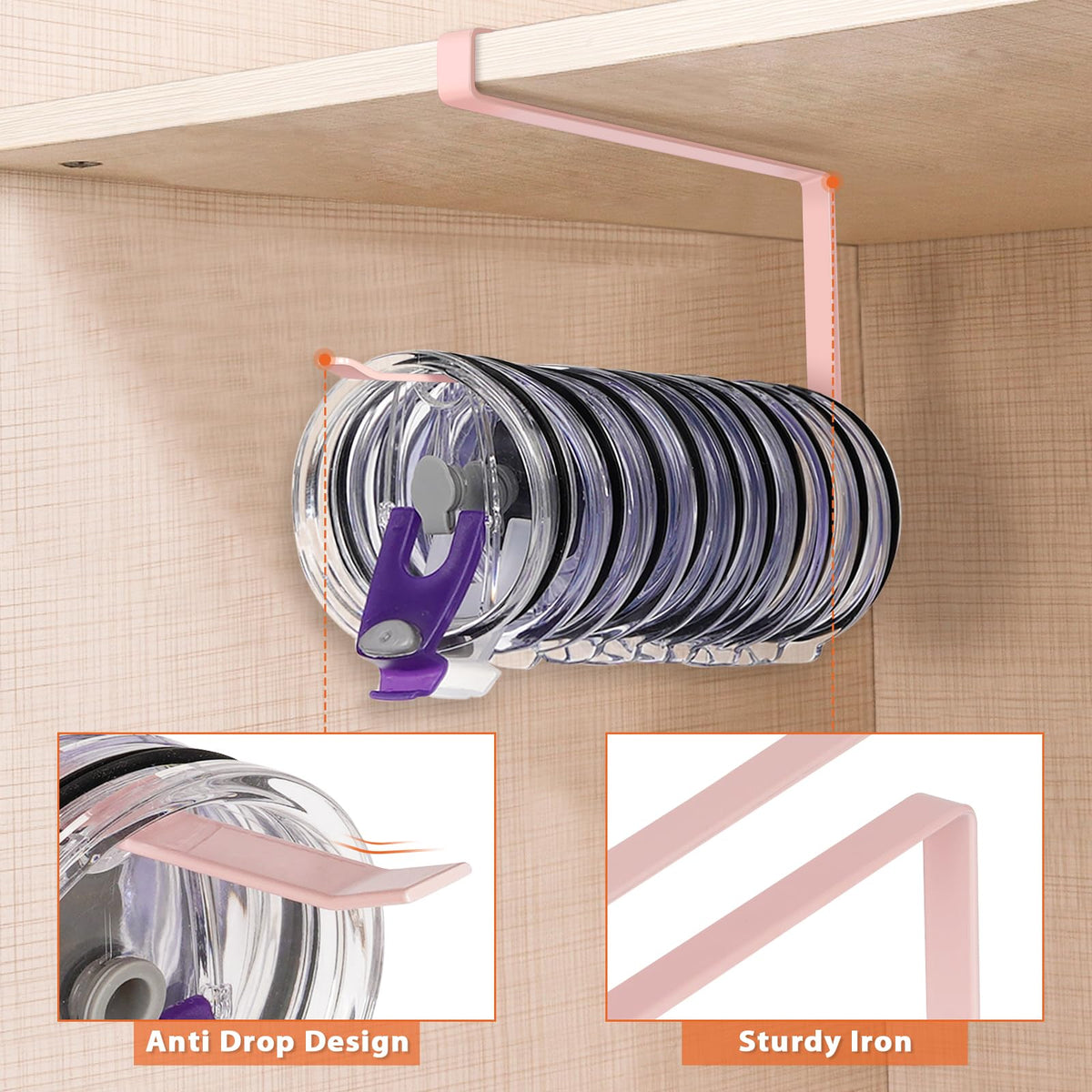 Tumbler Lid Organizer