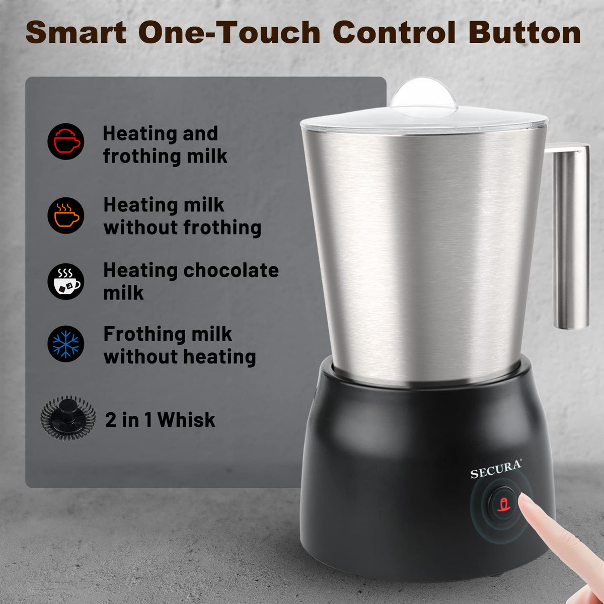 Detachable Milk Frother