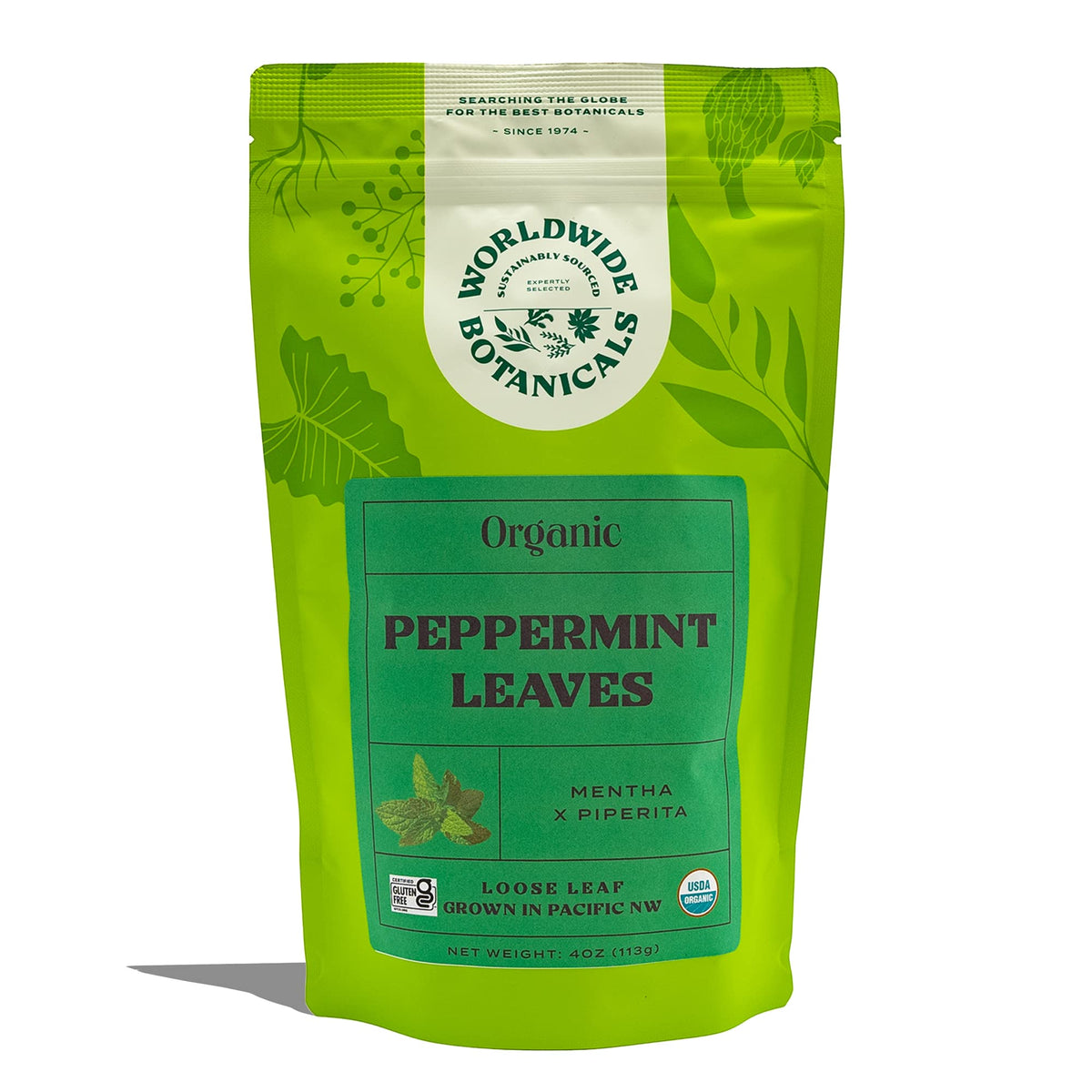 Organic Peppermint Loose Leaf Tea (4 Ounce)