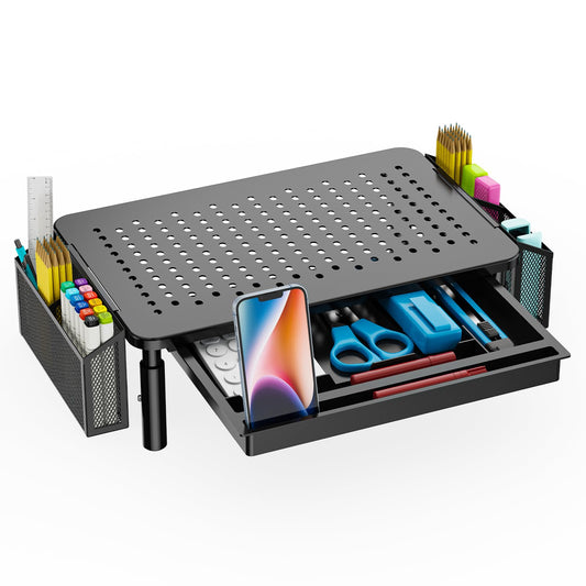 Computer Monitor Stand with Storage