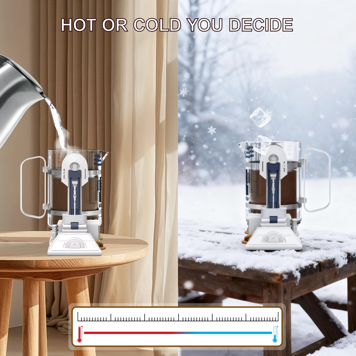 French Press Insulated 304 Stainless Steel Coffee Maker