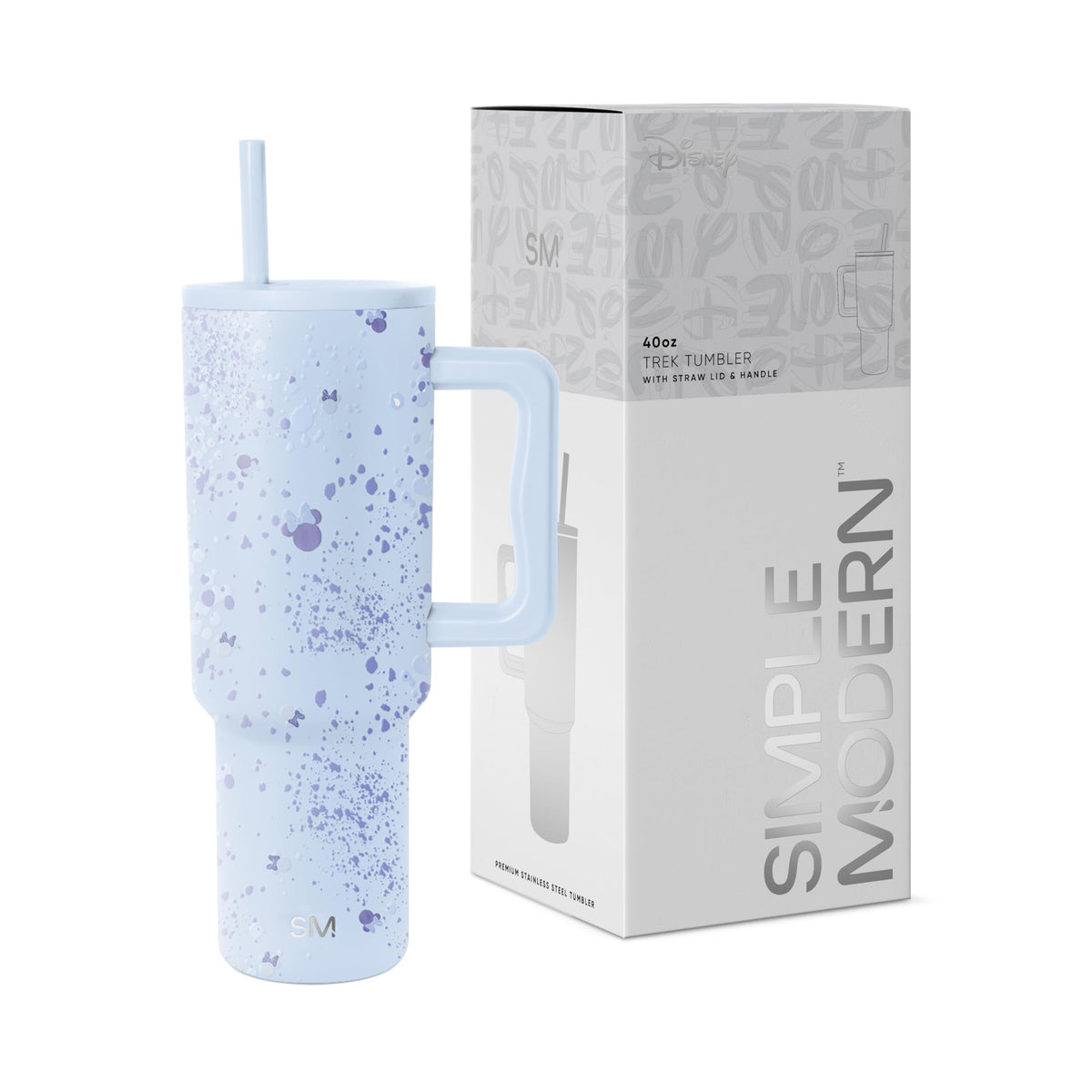 Disney 40 oz Tumbler with Handle & Straw Lid