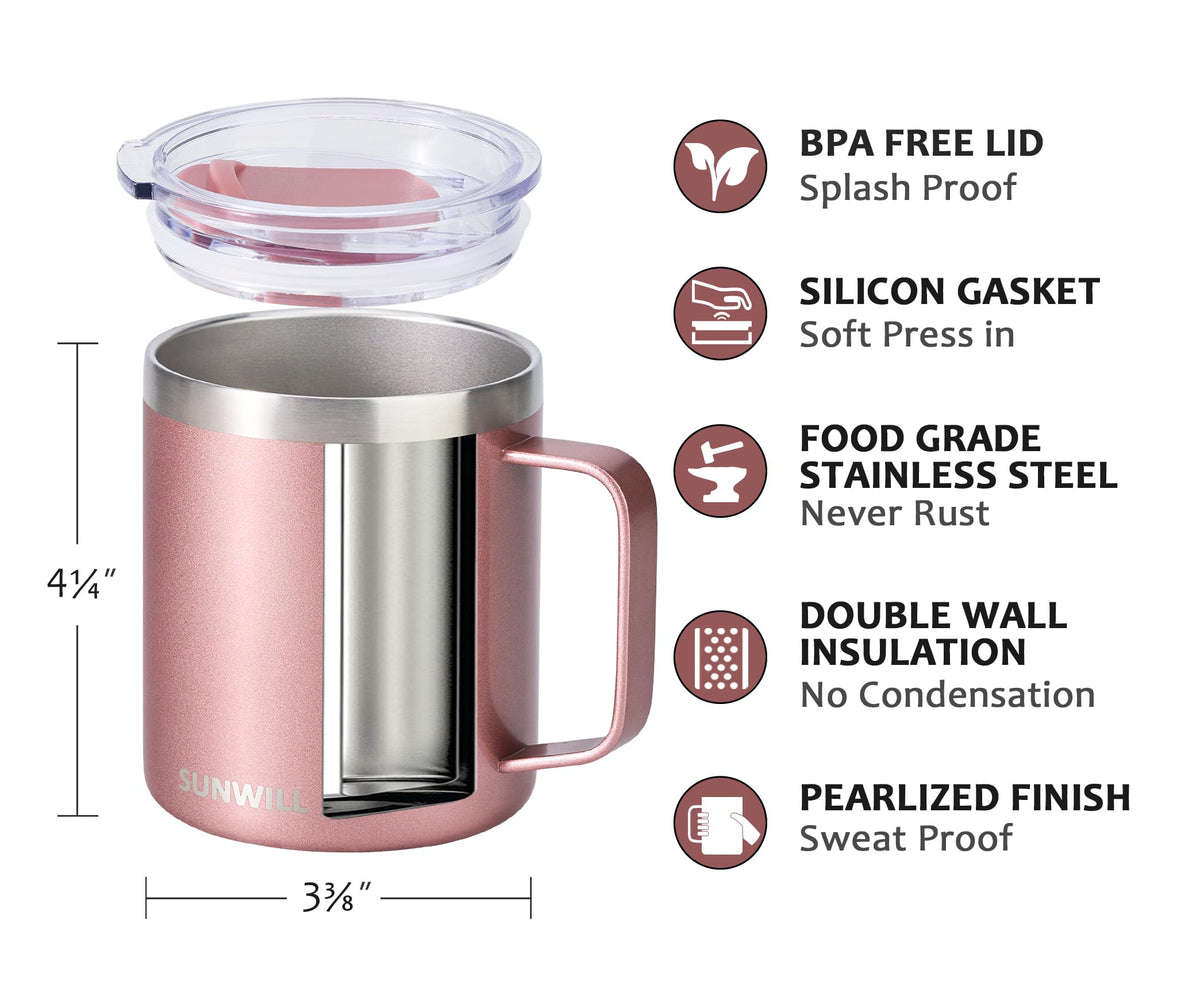 Travel Coffee Mug with Lid