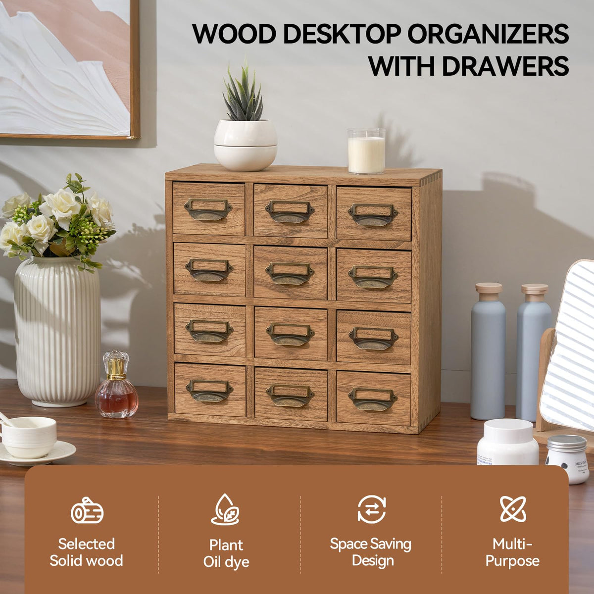 Wooden Storage Cabinet
