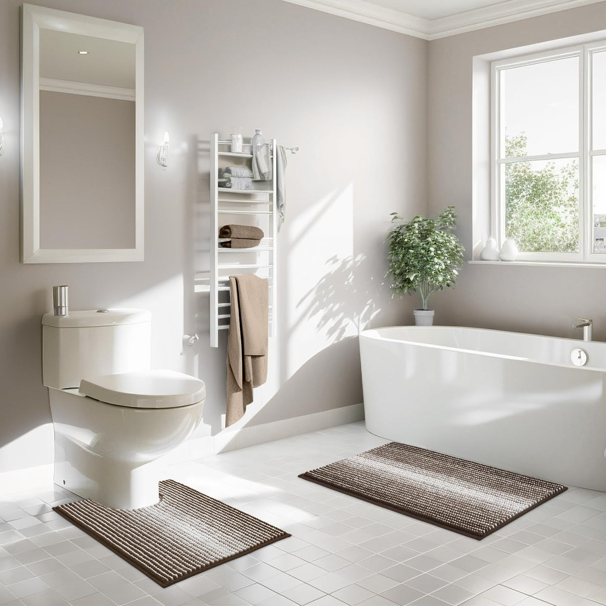 Bathroom Rugs Sets 2 Piece