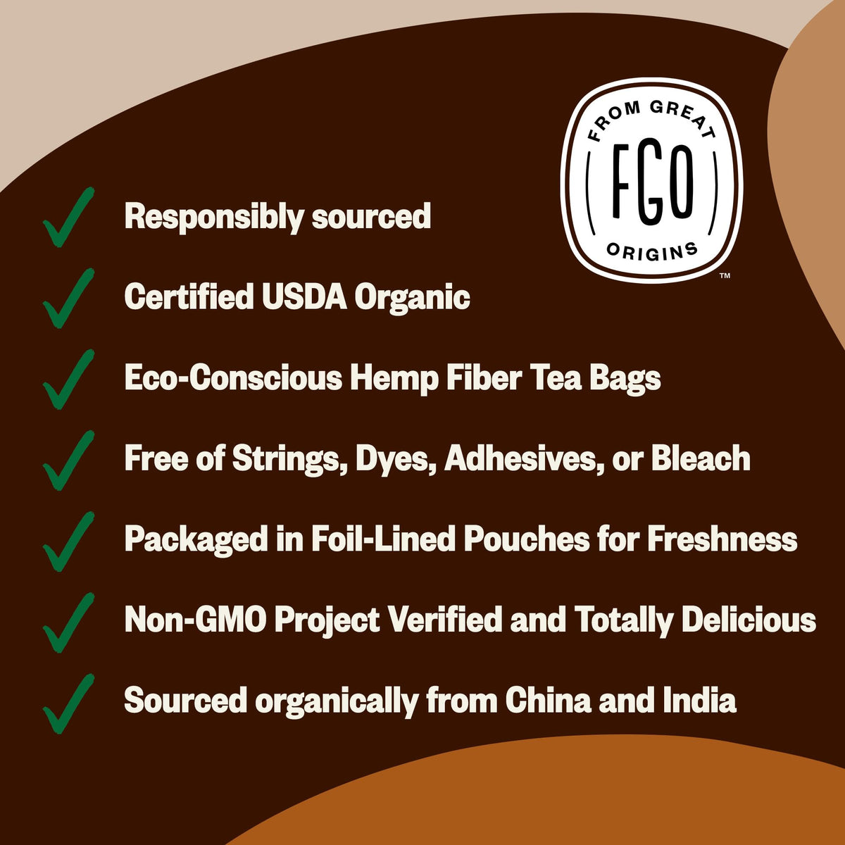 Organic Chai Tea (100 Count)