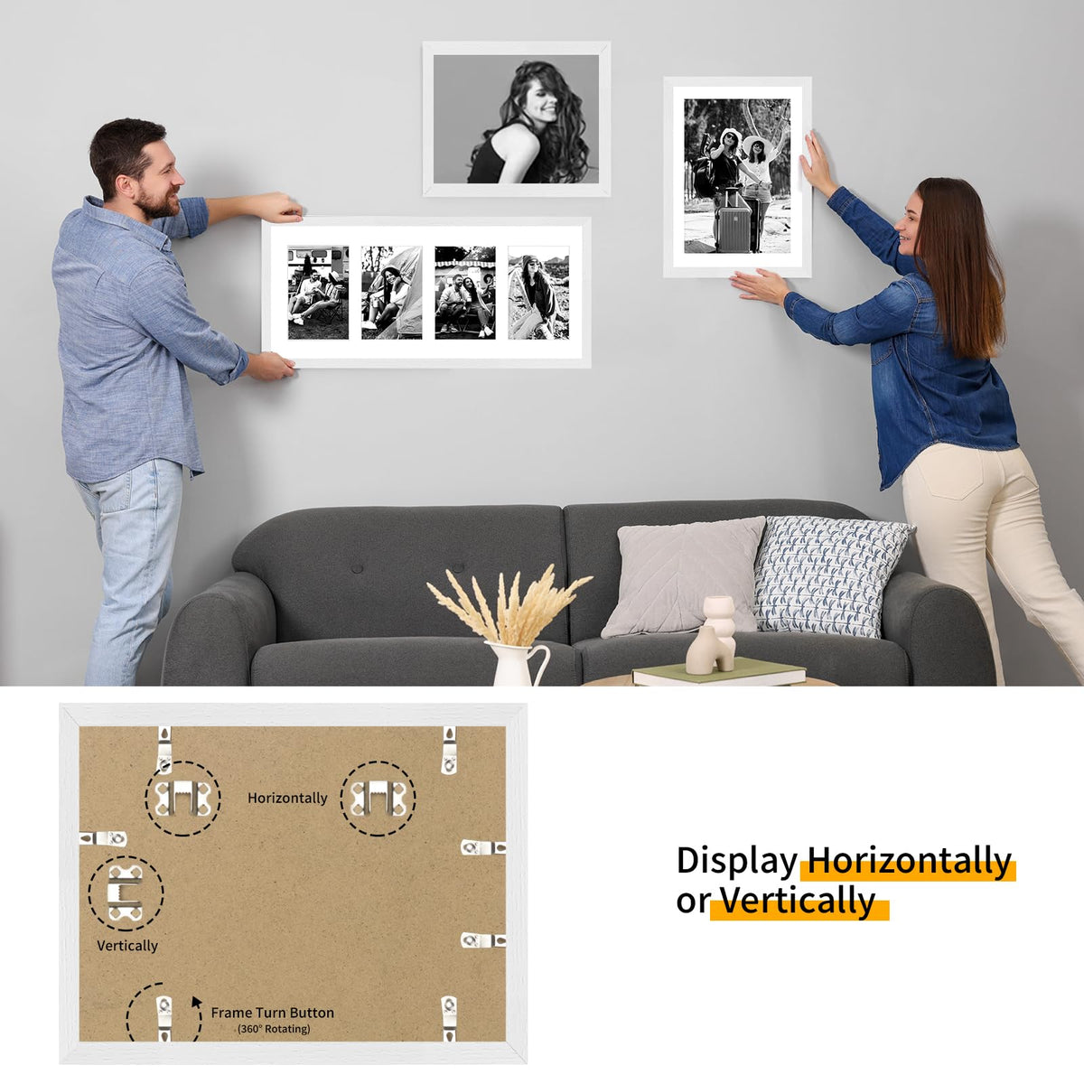 20x24 Solid Oak Wood Picture Frame