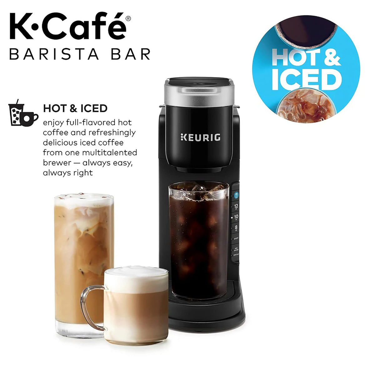 K Café Barista Bar Single Serve Coffee Maker