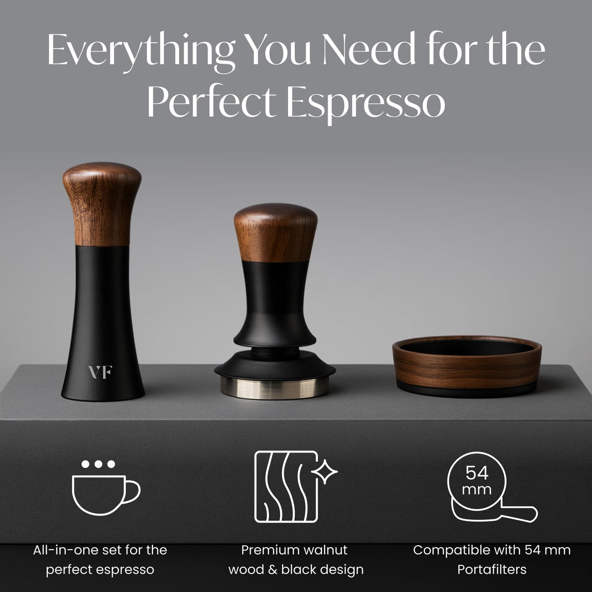 Espresso Accessories Kit for 54mm Portafilter