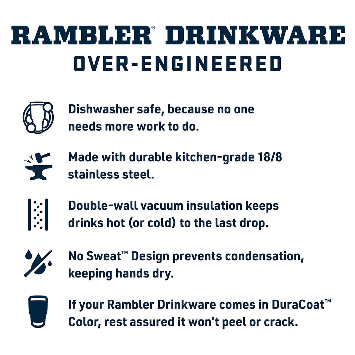 Rambler 16 oz Stackable Tumbler