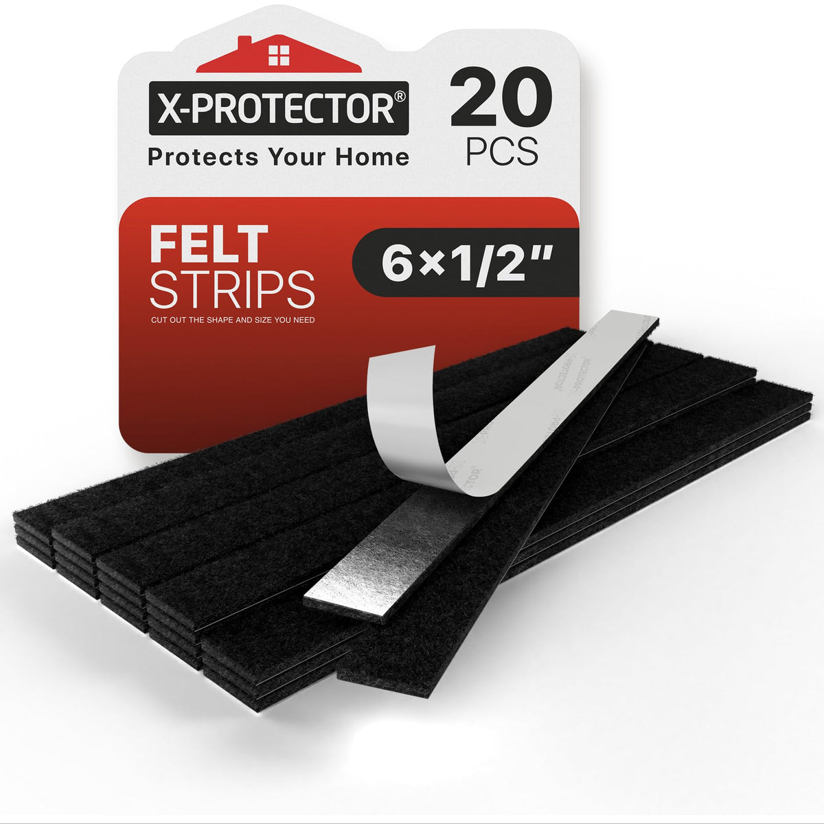 Premium Felt Furniture Pads (20 Count)