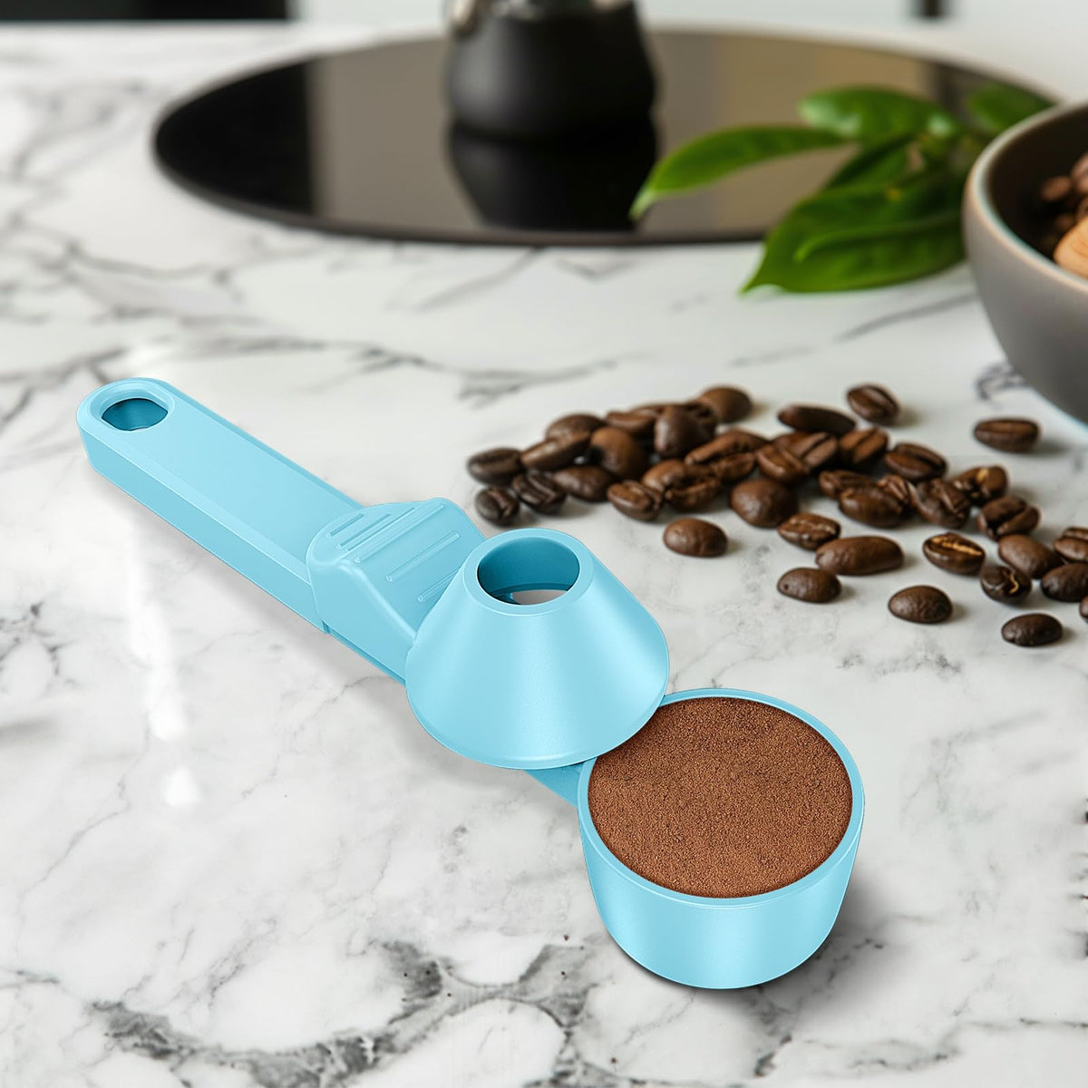 Coffee Scoop & Funnel for Reusable K Cup Refillable Coffee Pods