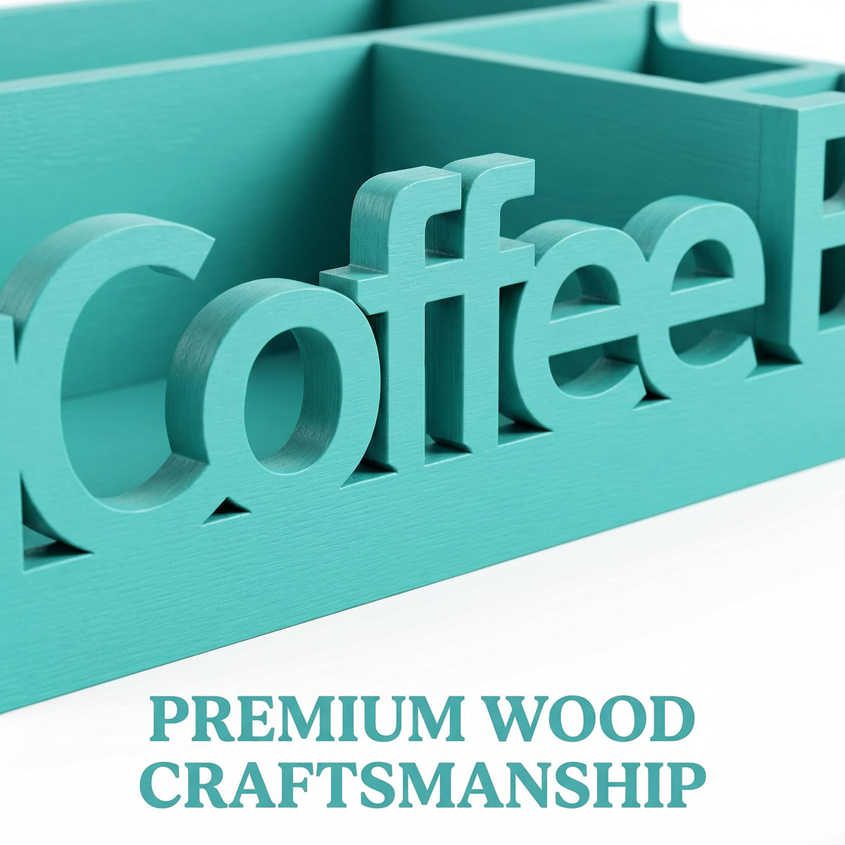 Coffee Bar Organizer Countertop
