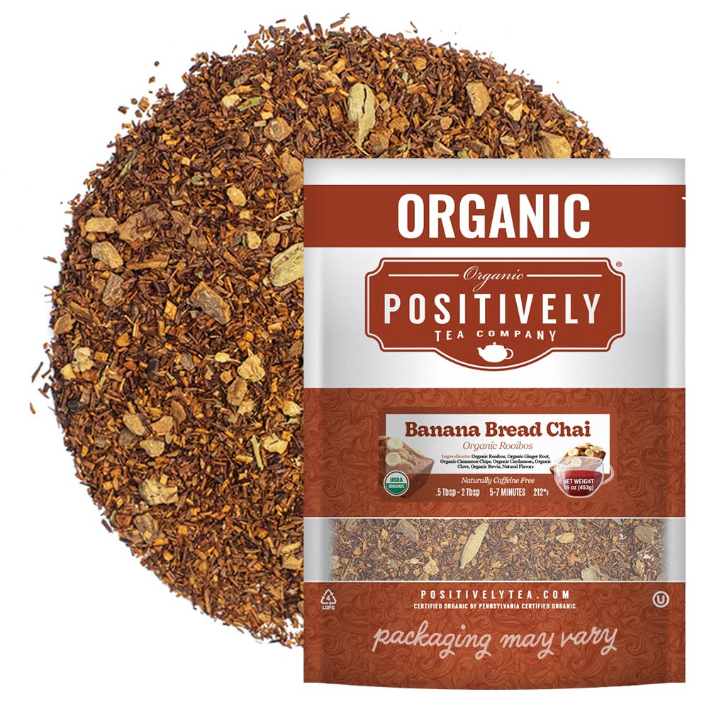 Banana Bread Chai Rooibos Tea (16 Ounce)