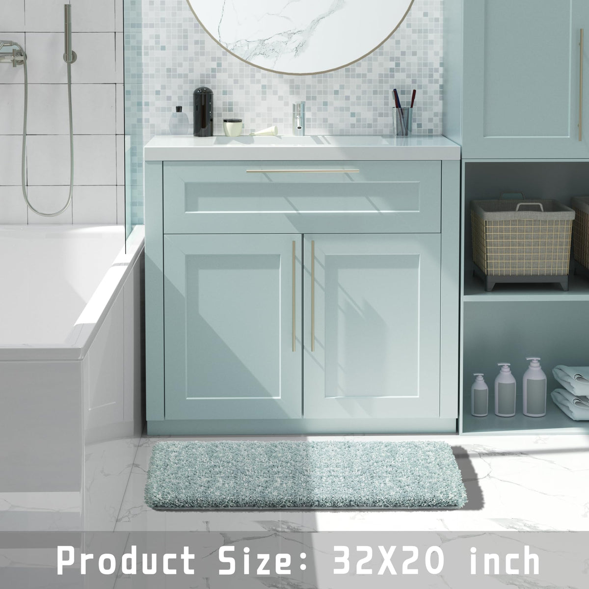 Bath Rugs for Bathroom 32X20