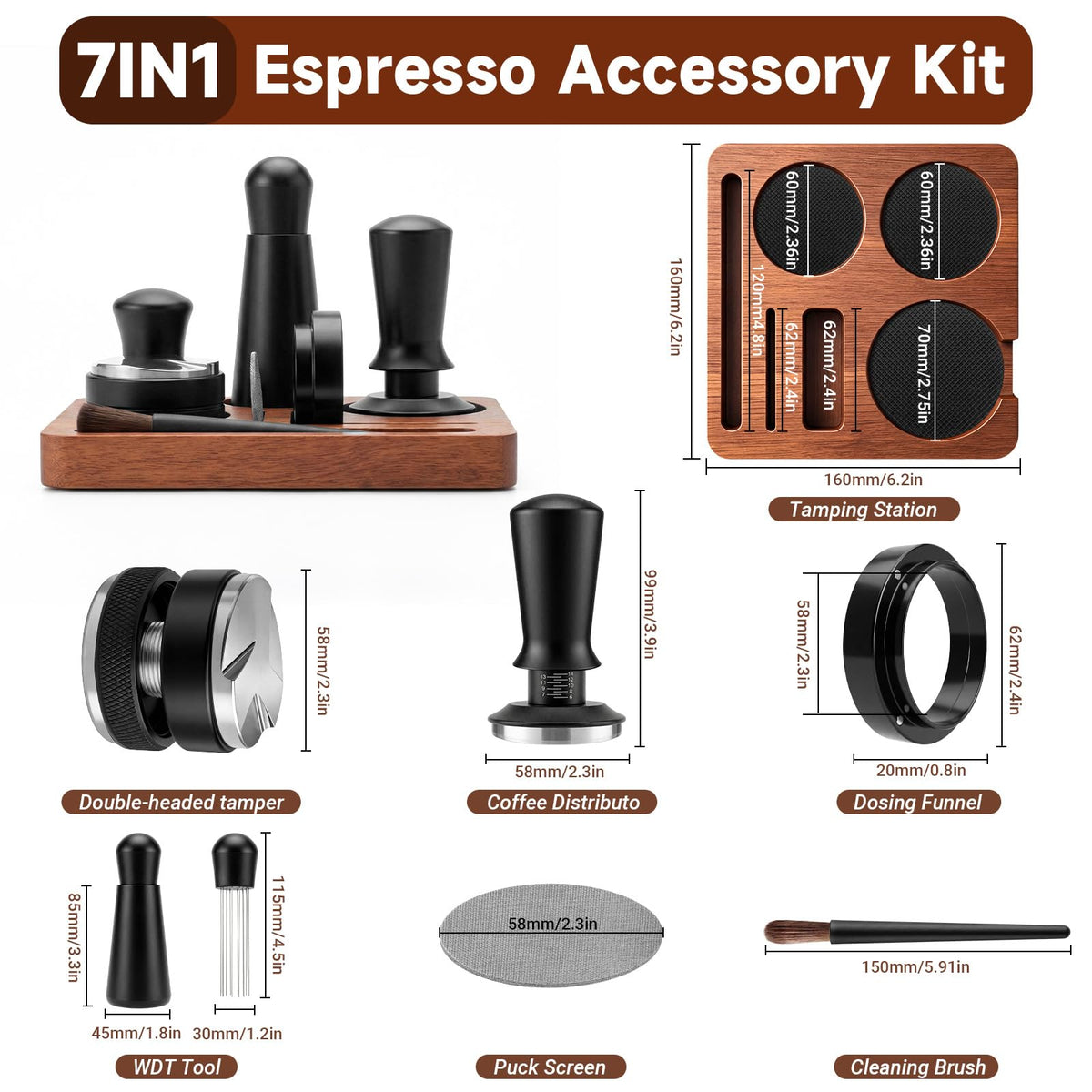 58mm Espresso Accessories Kit