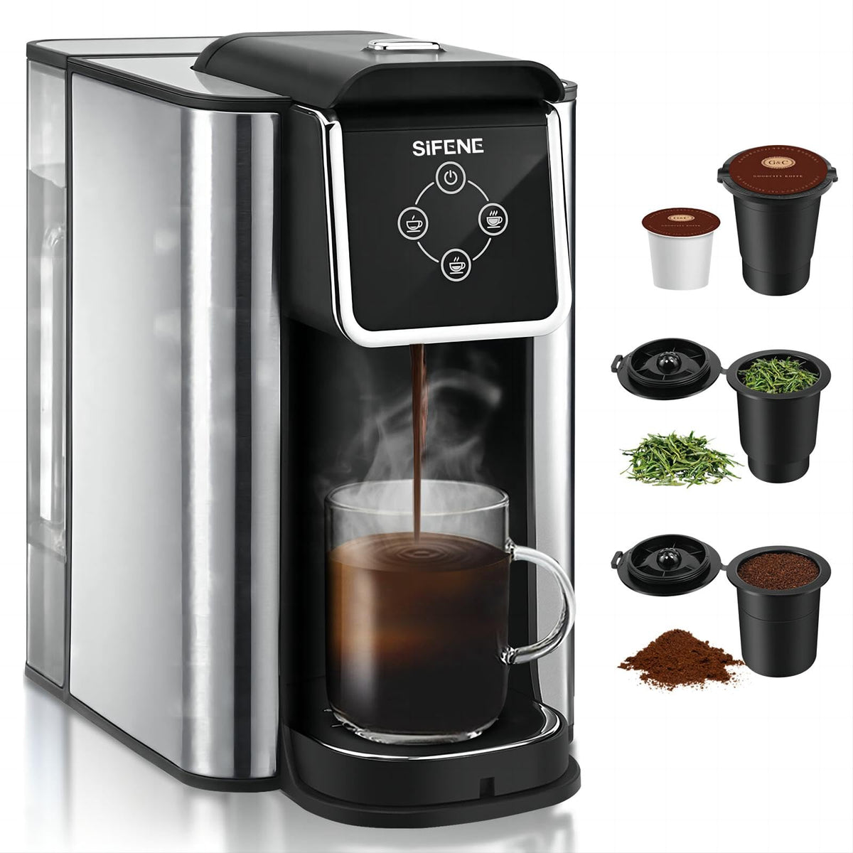 Quick Brew Single Serve Coffee Maker