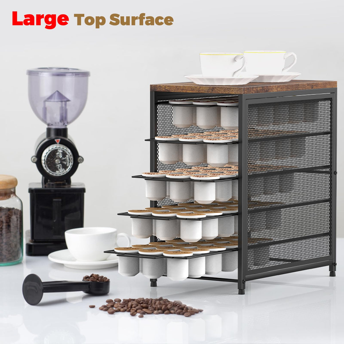 Coffee Pod Holder for Counter (22 Count)