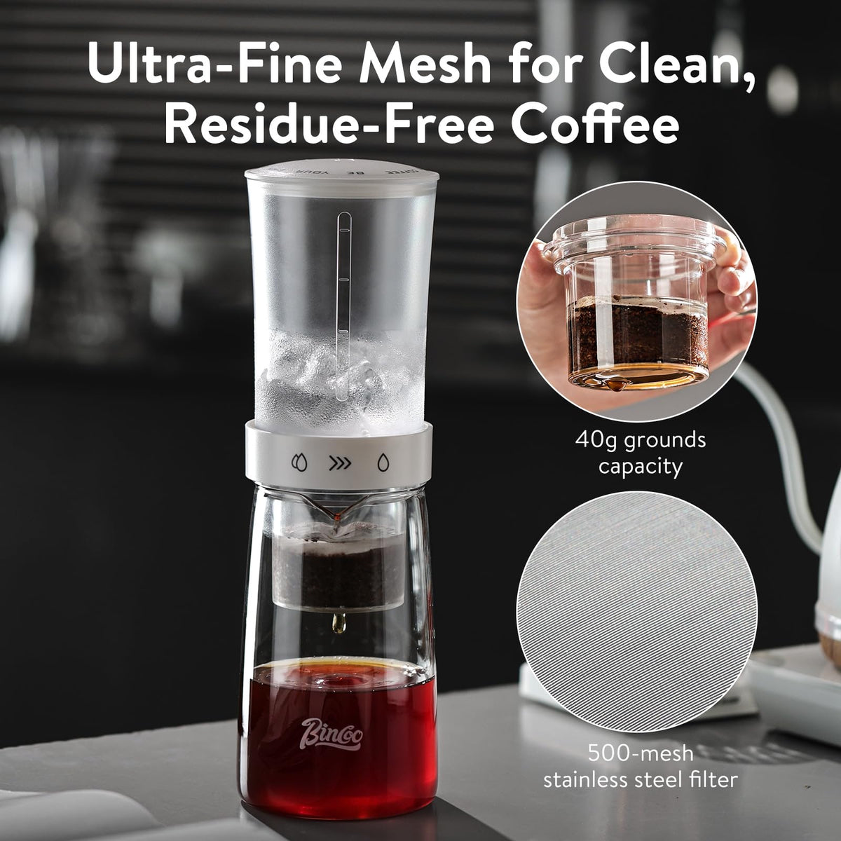 Drip Cold Brew Coffee Maker