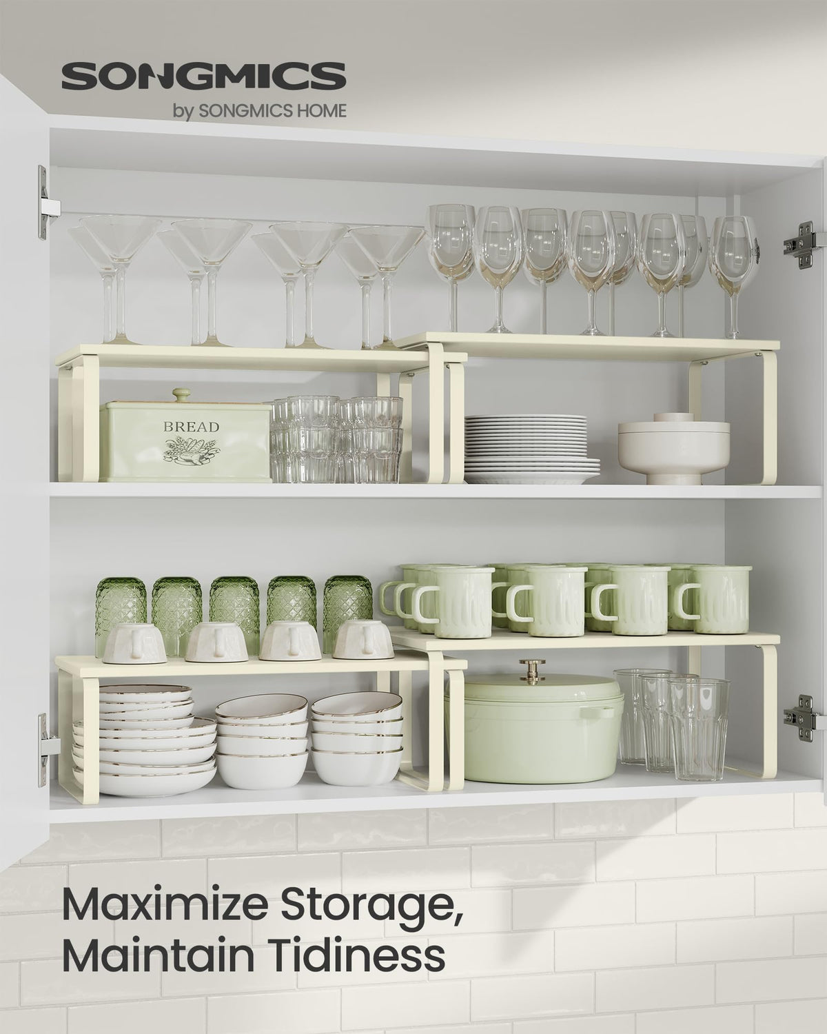 Cabinet Organizer Shelf (2 Count)