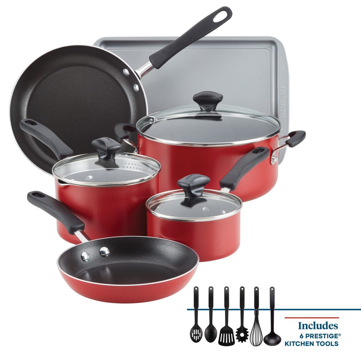 Cookstart Aluminum Nonstick Cookware Set