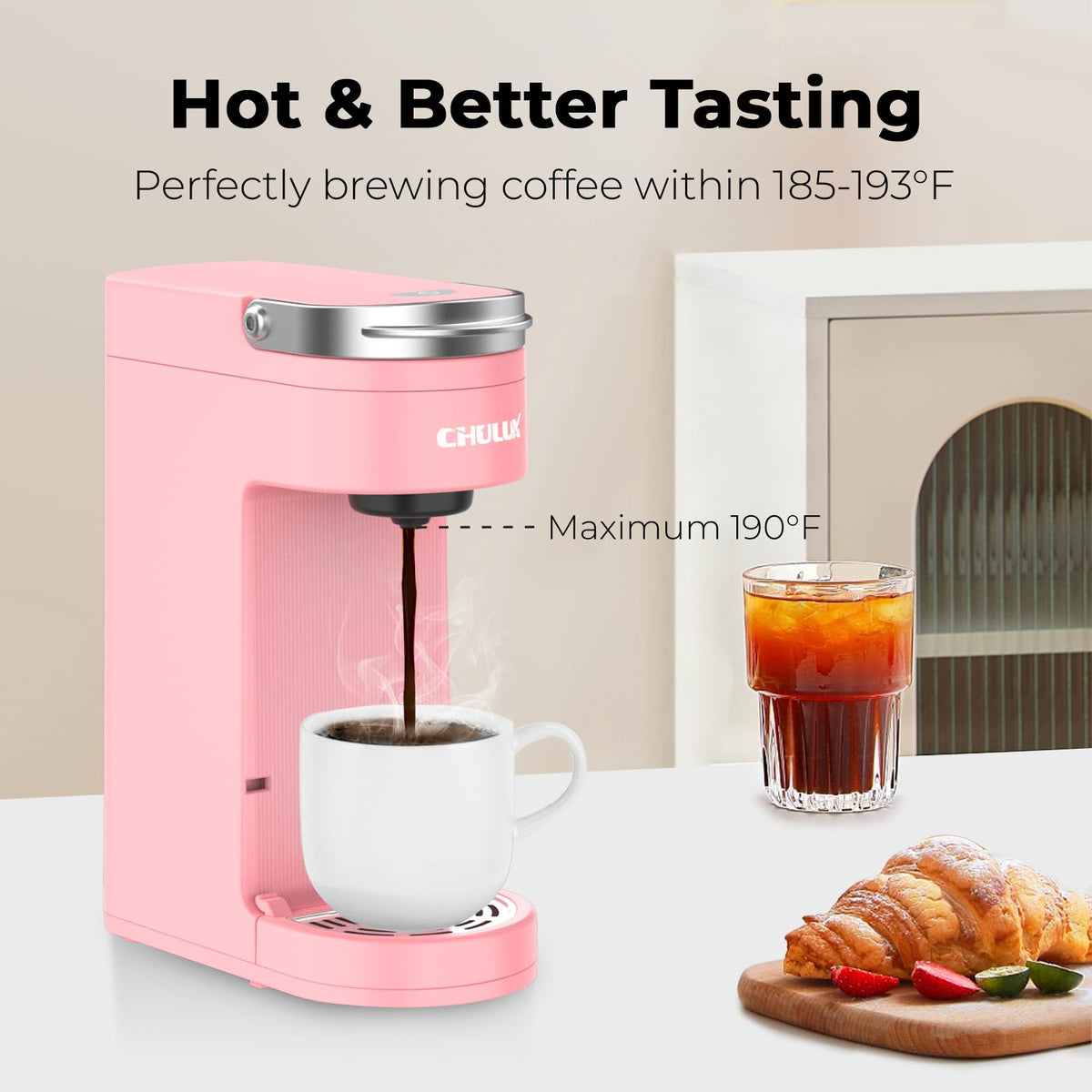 Slim Single Serve Coffee Maker for K Cup