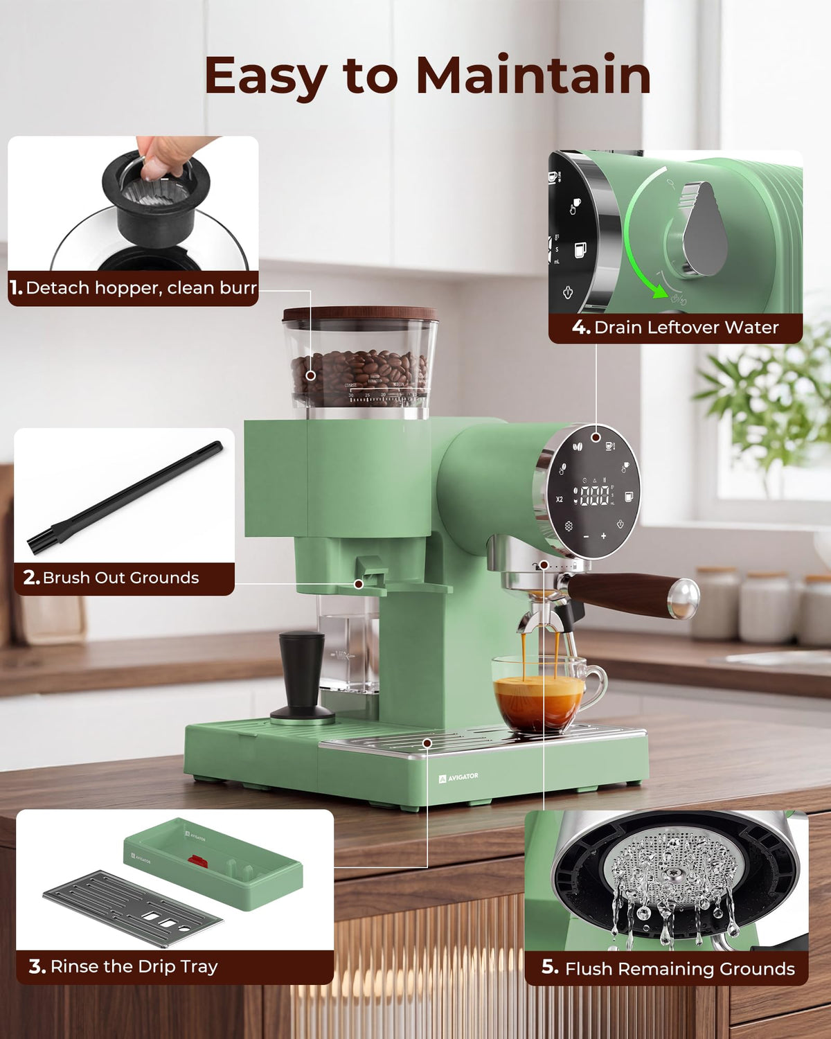 20 Bar Espresso Machine