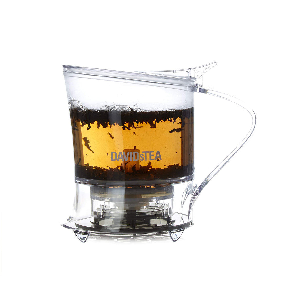 16 oz Bottom‑Dispensing Tea Steeper with Fine Nylon Infuser