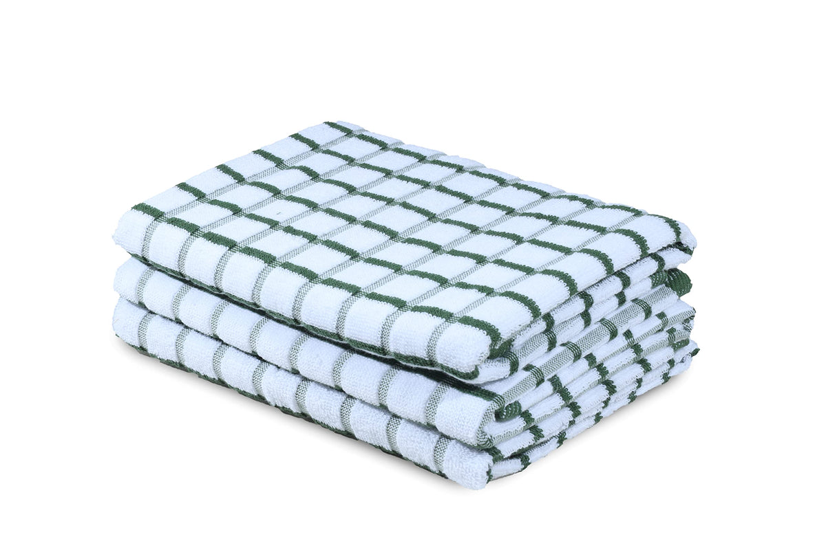 Kitchen Towels Cotton Dish Towels 20”x30” (3 Count)