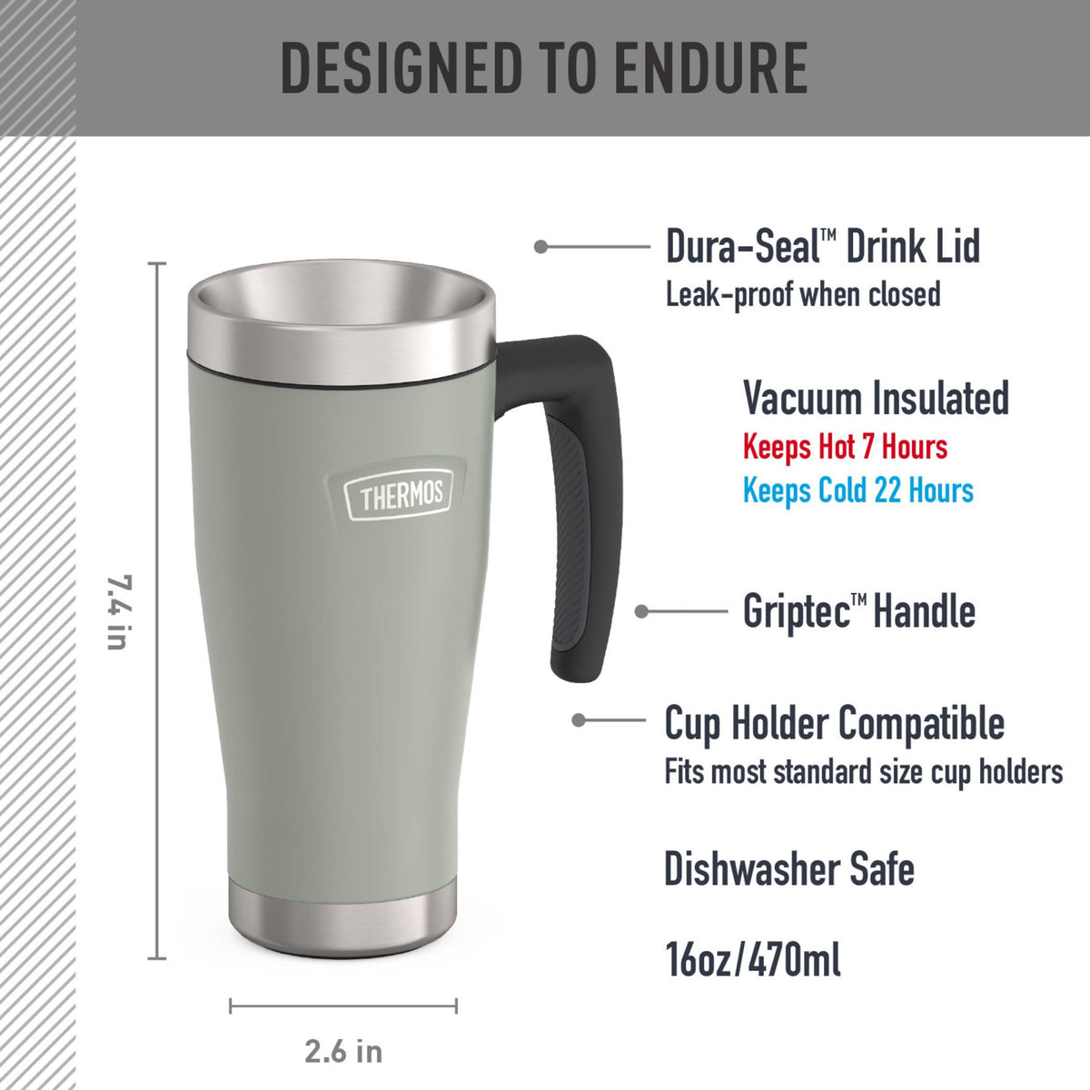 ICON SERIES Stainless Steel Mug