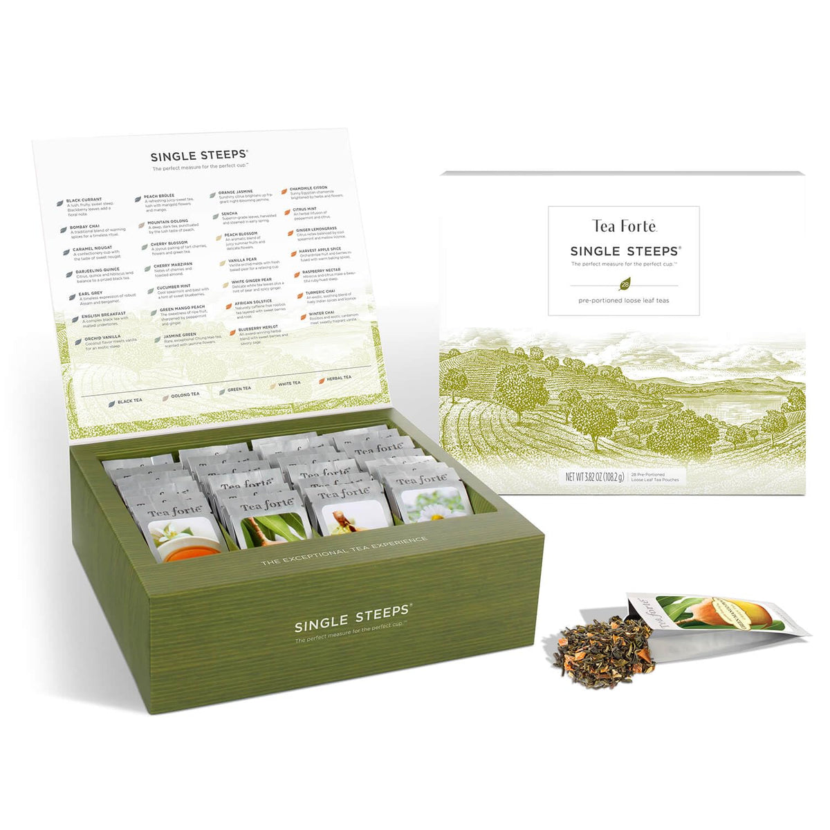 Single Steeps Tea Sampler (28 Count)