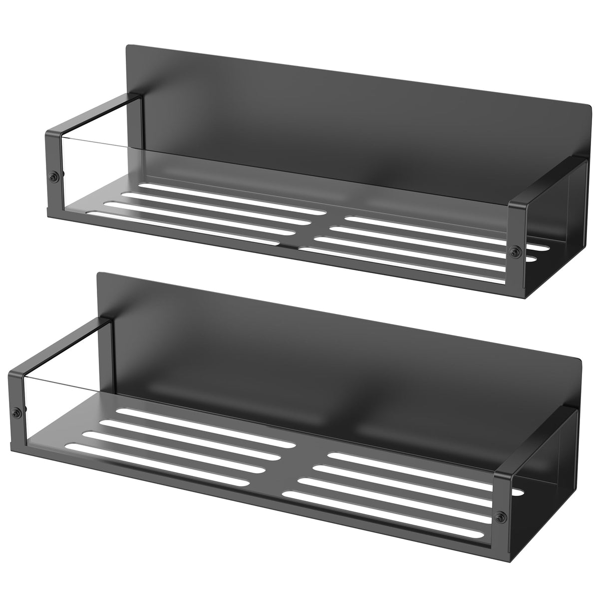 Metal Magnetic Spice Rack for Refrigerator Clear