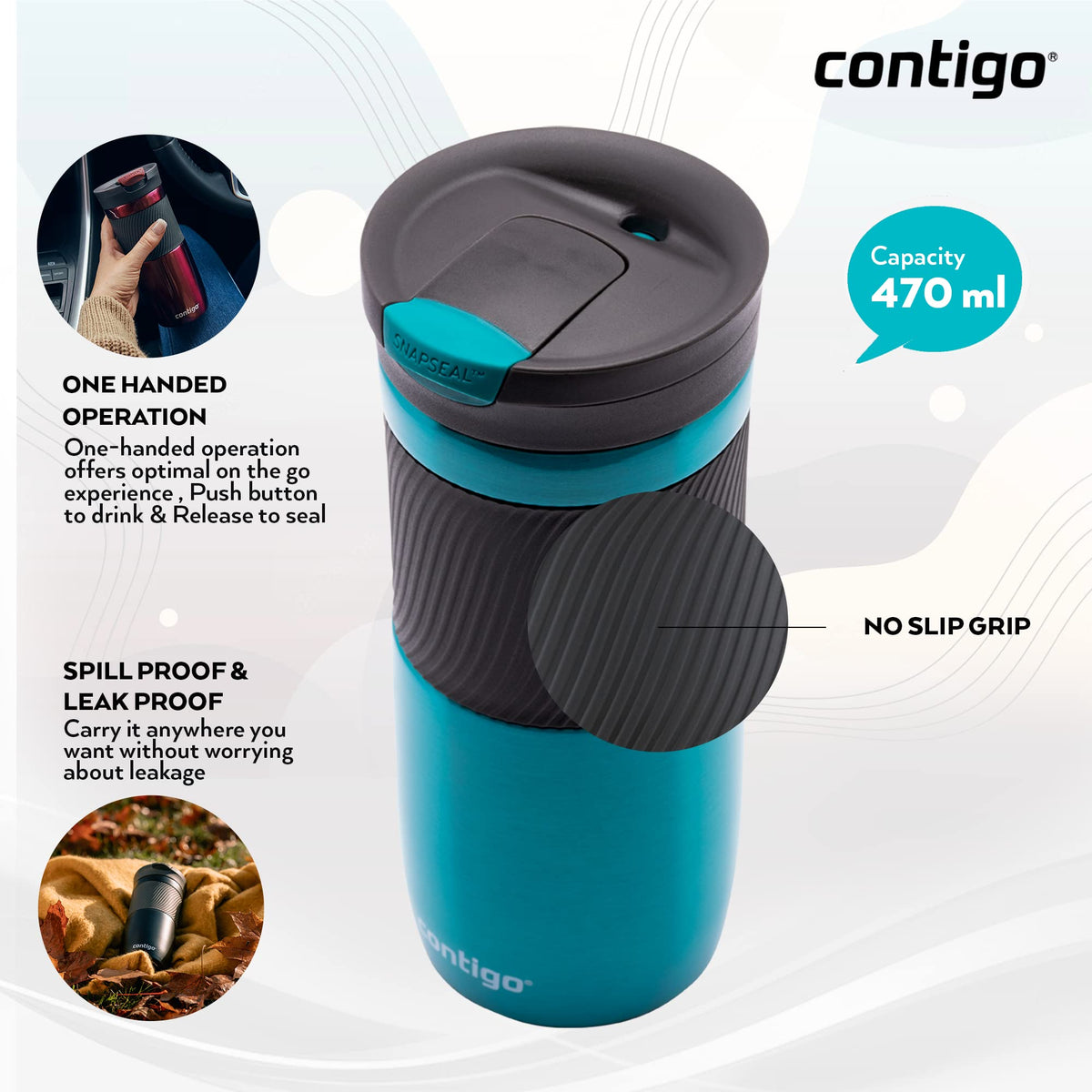 Byron Snapseal Travel Mug