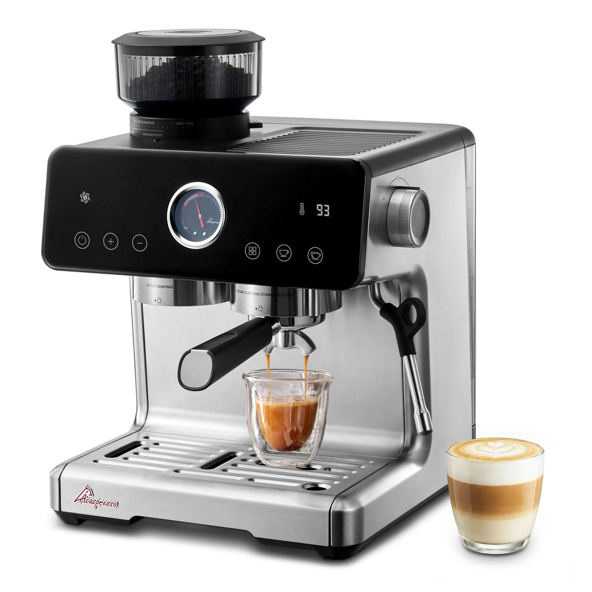 Espresso Machine with Grinder