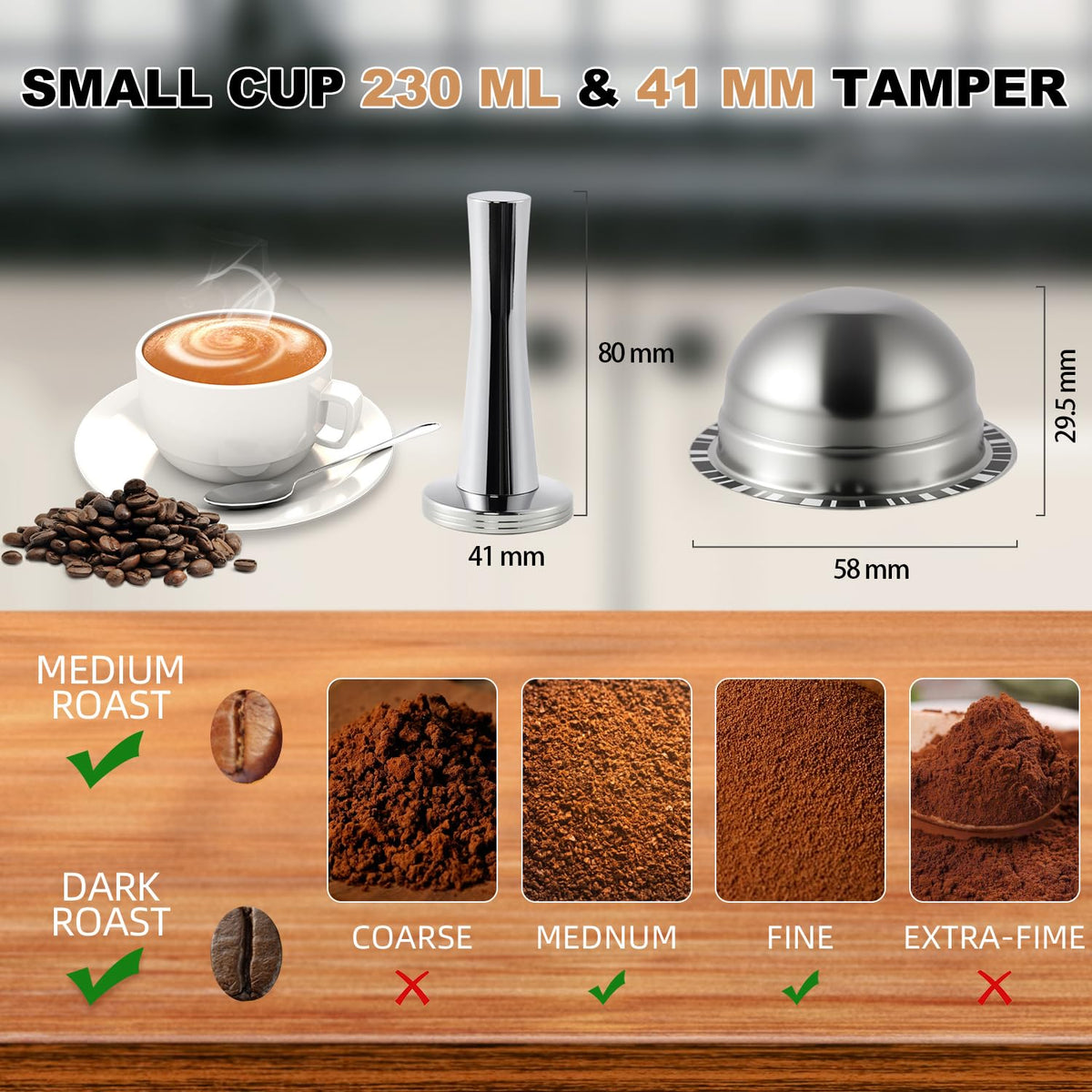 Reusable Stainless Steel Coffee Capsule for Nes
