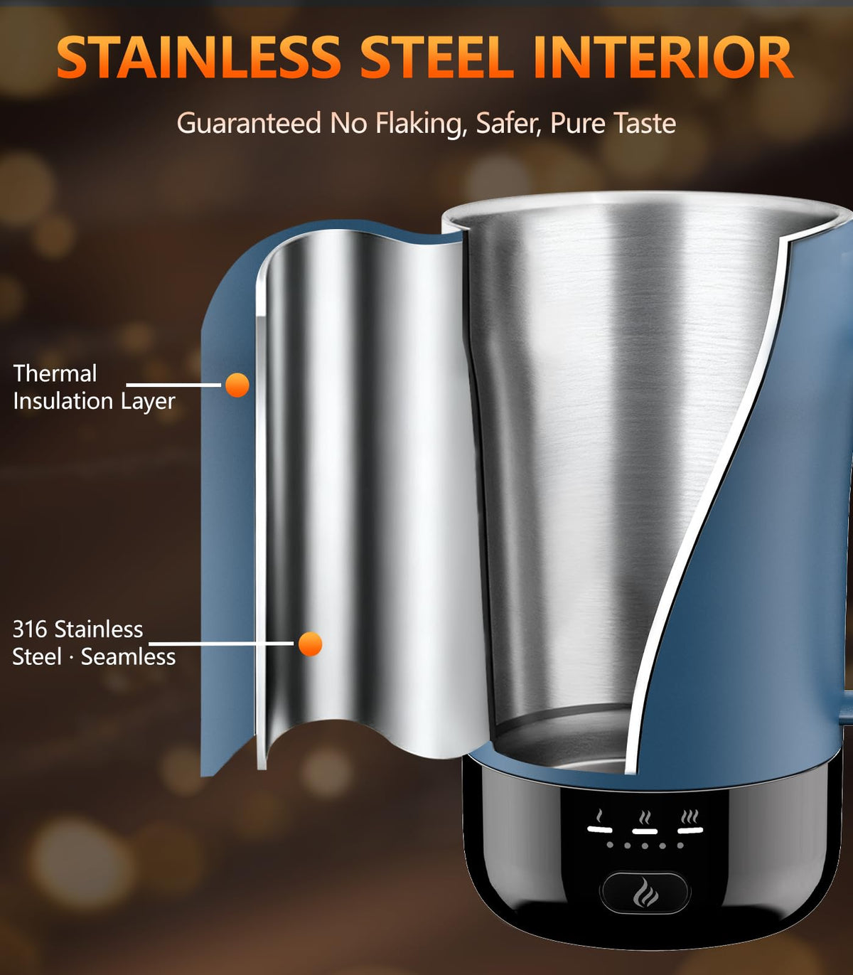 Self Heating Coffee Mug
