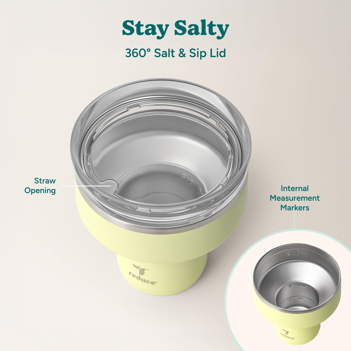 Saltini 16oz Margarita Tumbler