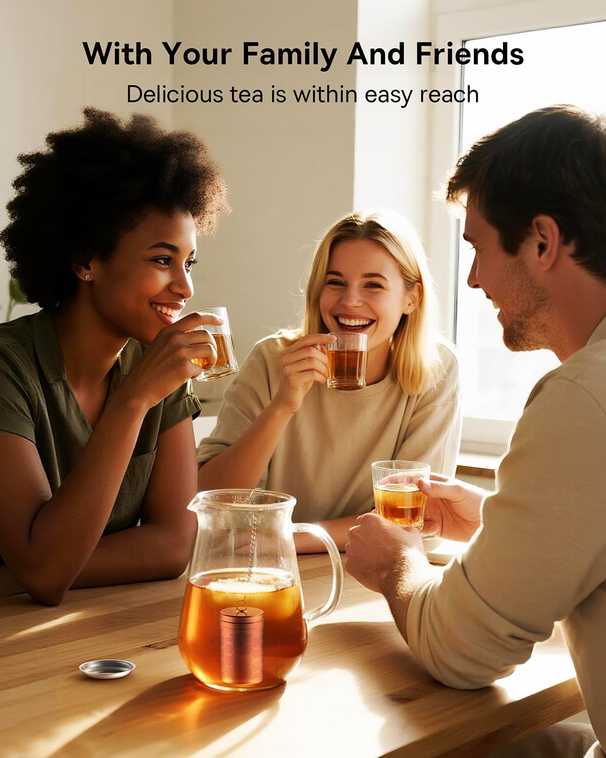 Tea Infusers Extra Fine Mesh Tea Strainers for Loose Tea