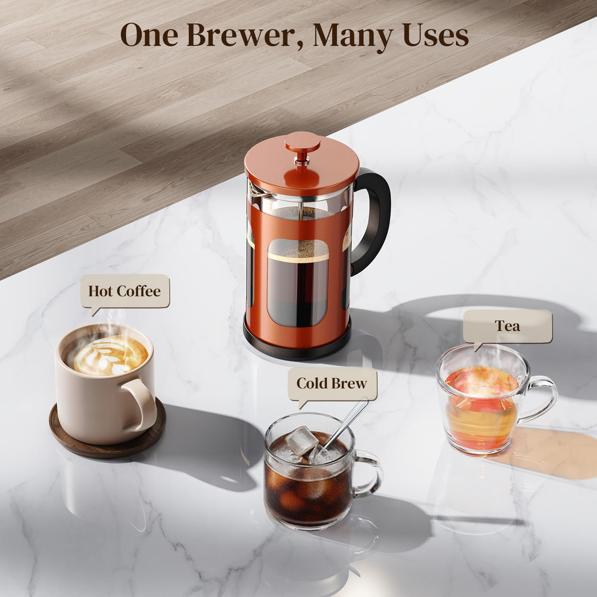 French Press Coffee Maker
