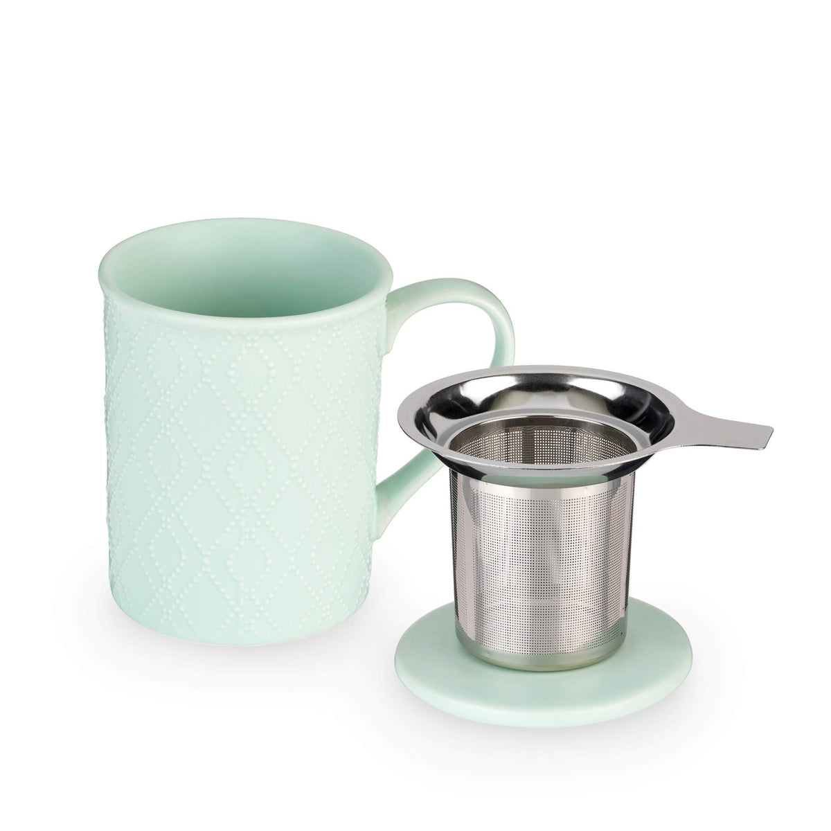 Annette Ceramic Tea Mug and Loose Leaf Tea Infuser